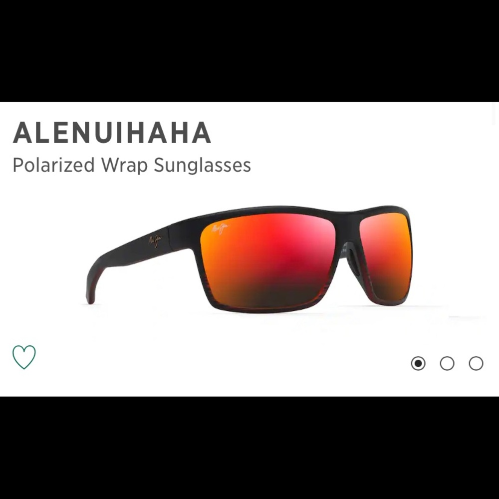 NEW Maui Jim Hawaii lava sunglasses Alenuihaha. Polarized.